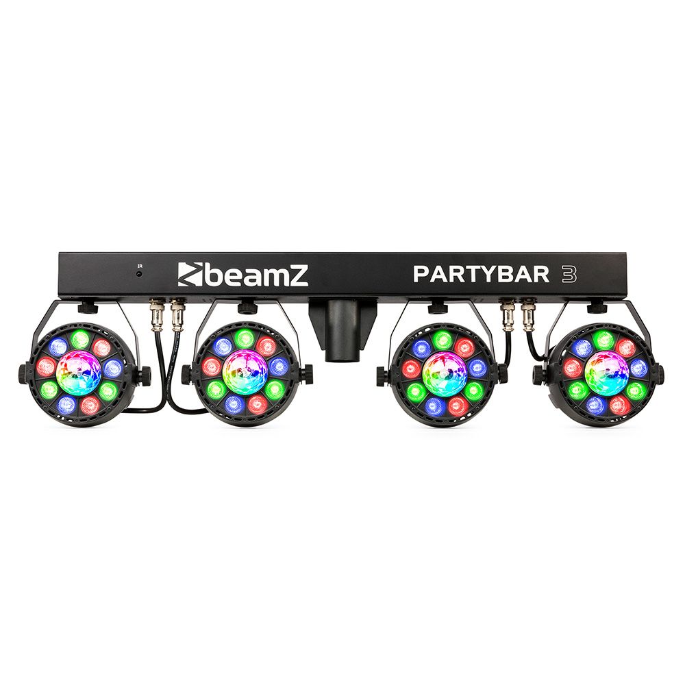 Beamz PartyBar 3 All-In-One LED DJ Lighting System