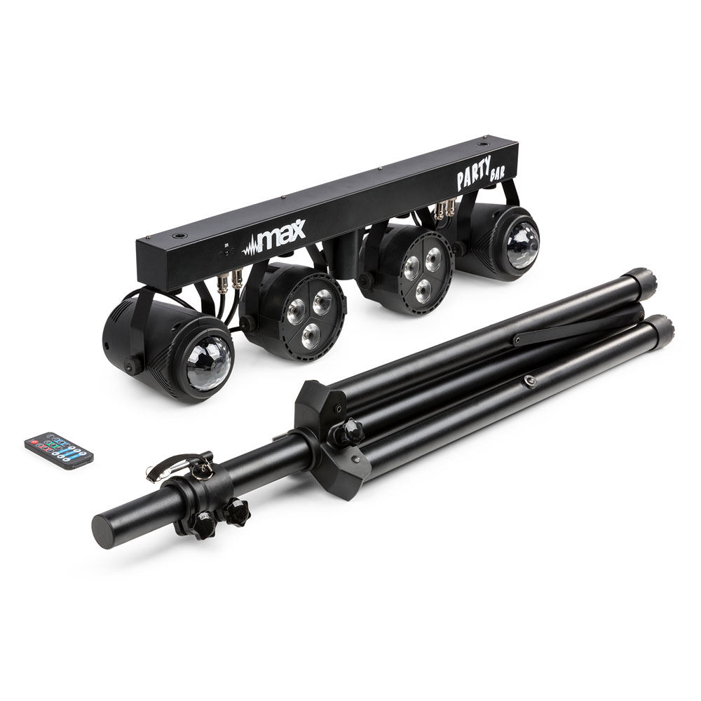 MAX PartyBar Complete DJ Lighting Set