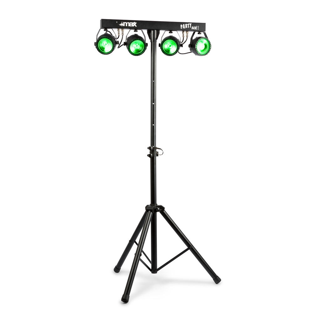 MAX PartyBar11 ‚Äì 4x 20W 3-in-1 COB LEDs