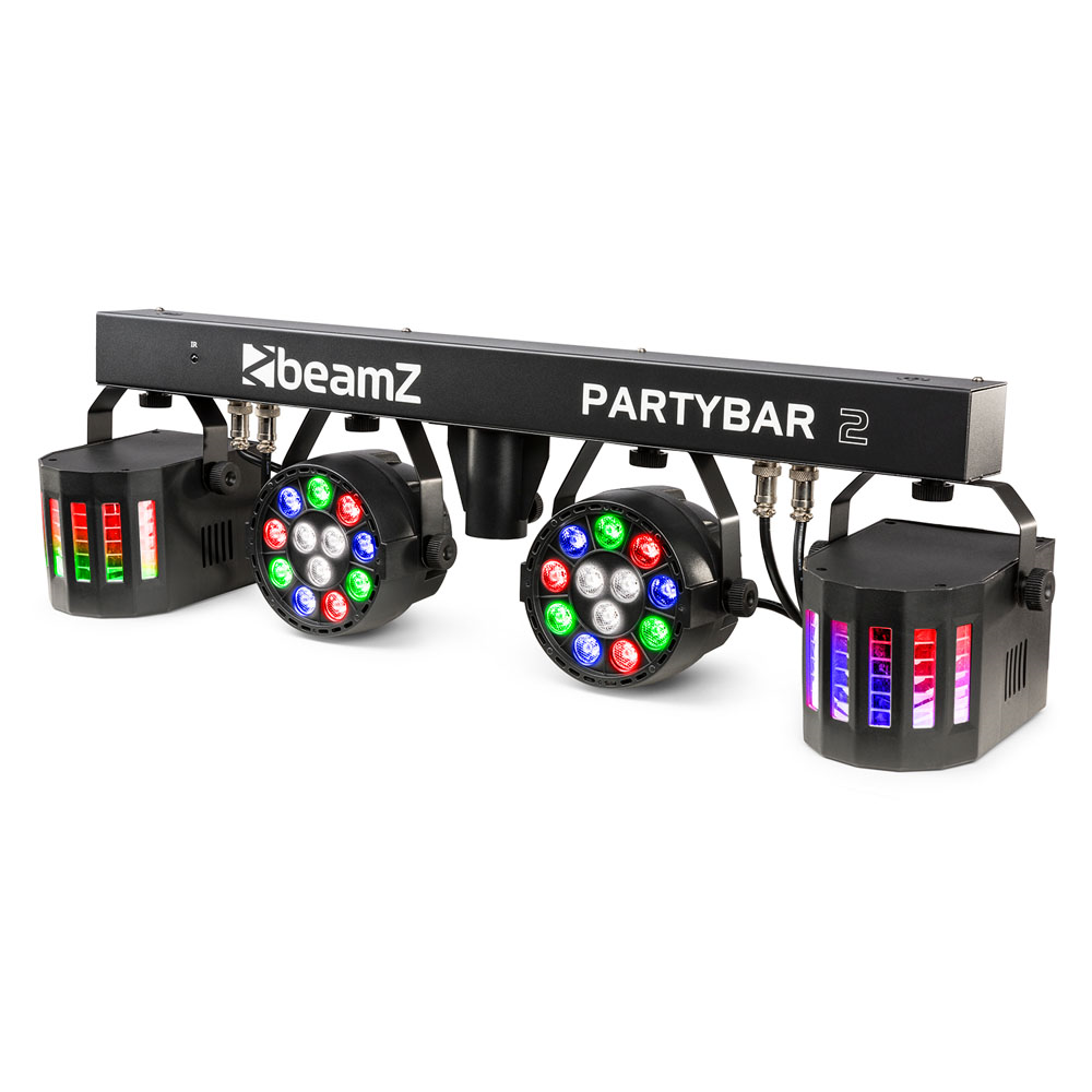 Beamz PartyBar 2 All-In-One LED DJ Lighting System