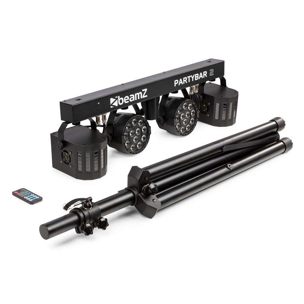Beamz PartyBar 2 All-In-One LED DJ Lighting System