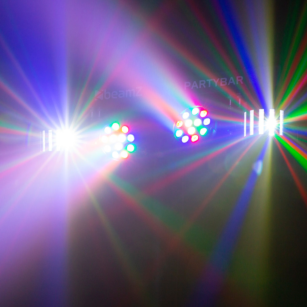 Beamz PartyBar 2 All-In-One LED DJ Lighting System