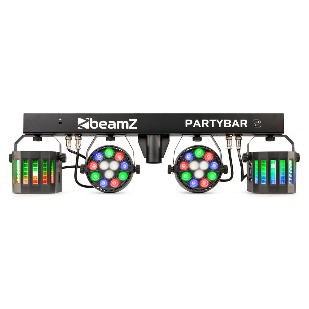 Beamz PartyBar 2 All-In-One LED DJ Lighting System