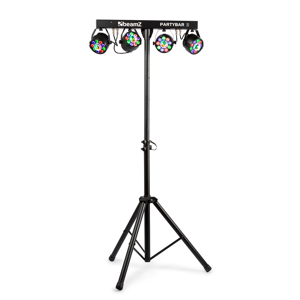 Beamz PartyBar 3 All-In-One LED DJ Lighting System