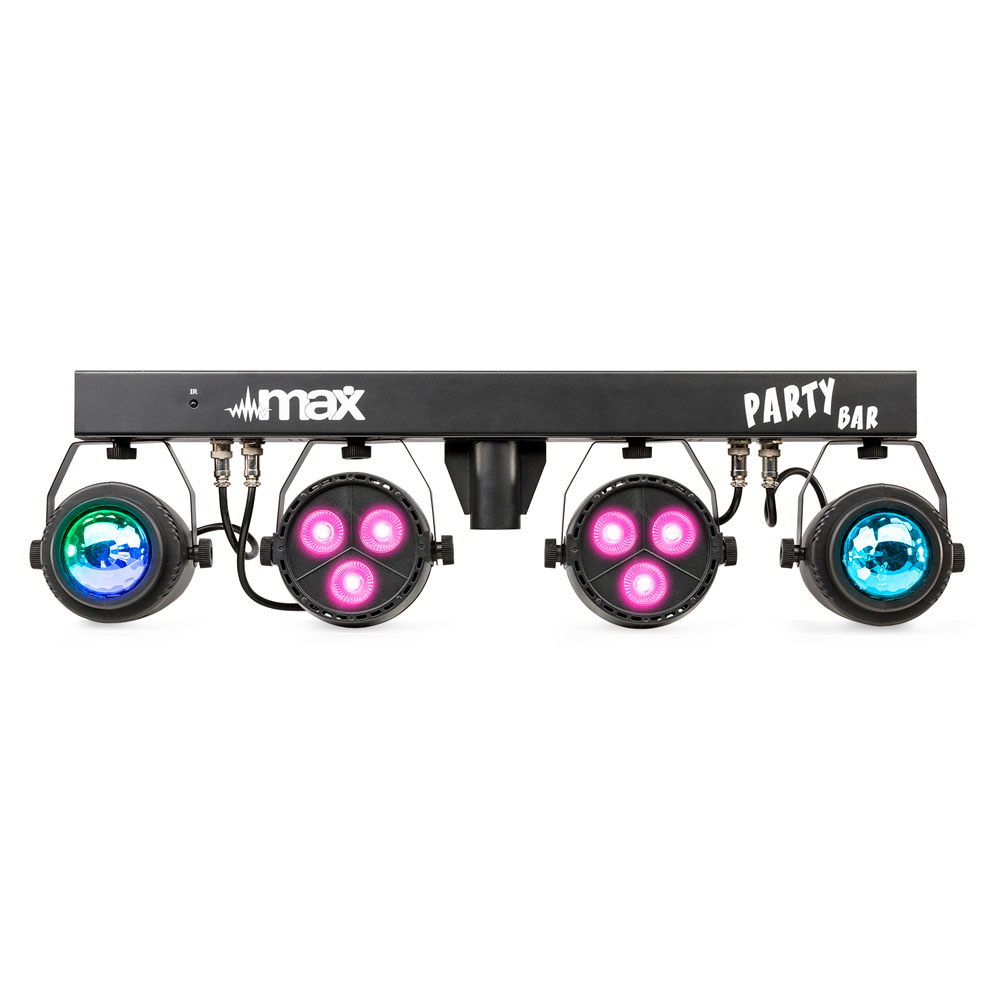 MAX PartyBar Complete DJ Lighting Set