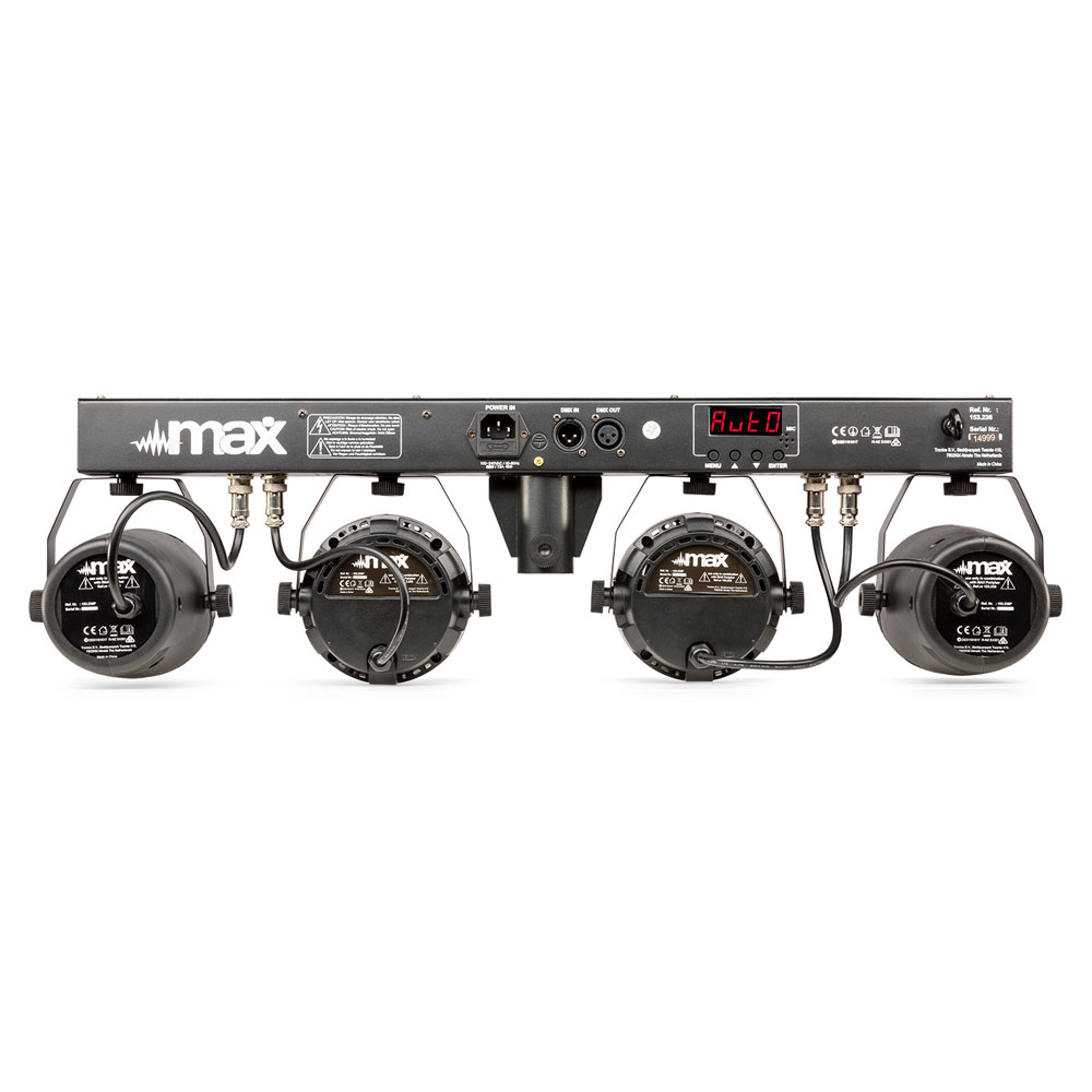 MAX PartyBar Complete DJ Lighting Set