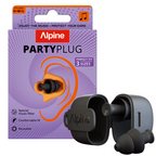 Alpine PartyPlug Earplugs Pack w/Case (-19dB) - Black