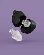 Alpine PartyPlug Earplugs Pack w/Case (-19dB) - Transparent