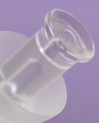 Alpine PartyPlug Earplugs Pack w/Case (-19dB) - Transparent