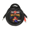 Pighog 6ft Stereo Breakout Cable 3.5mm to Dual RCA