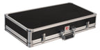 Large Xtreme PC211 Pedal Road Case for effects pedals, showing sturdy black exterior and padded interior for secure transportation.