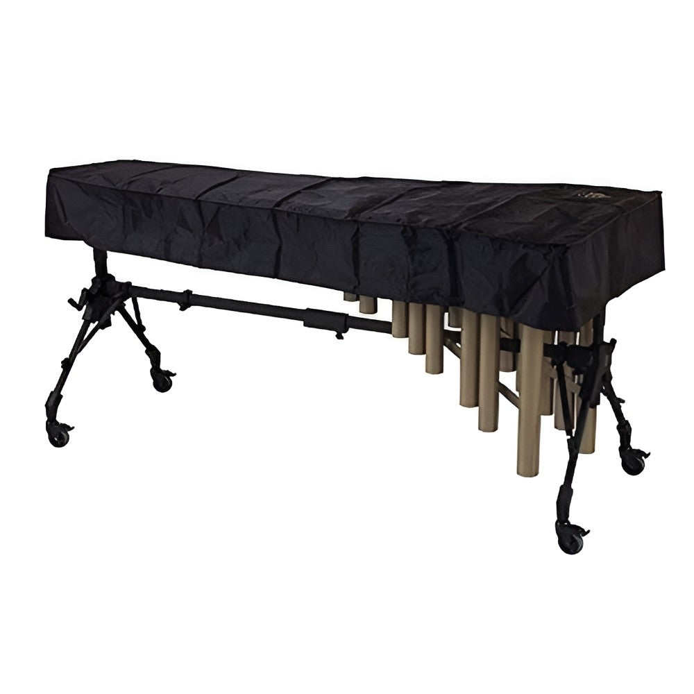 Adams Xylophone Drop Cover XS2V35 for brass and woodwind instruments, shown protecting the instrument in a professional setting.