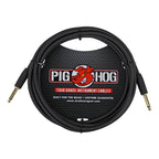 Pig Hog Instrument Cable - 10ft - Black Woven