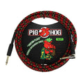 Pig Hog Instrument Cable - Right Angle - 10ft - Tartan Plaid