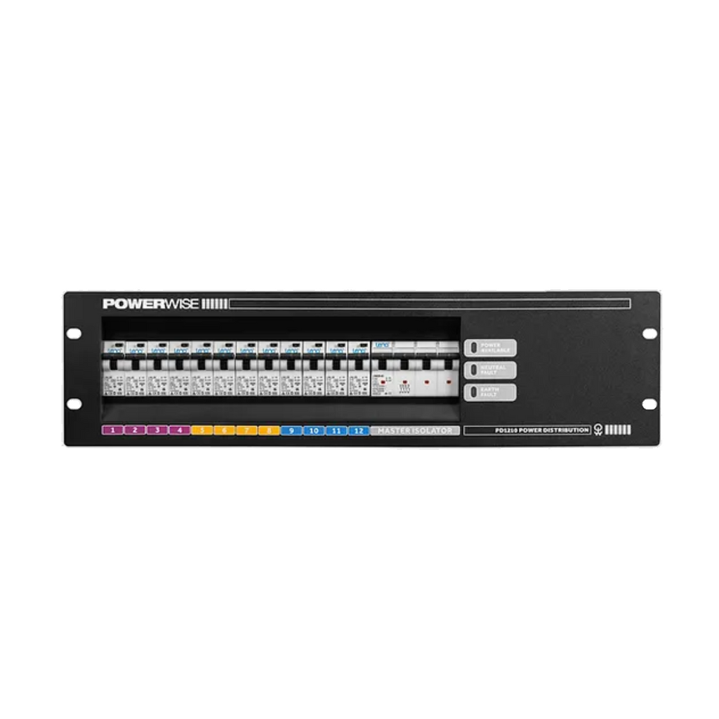 Powerwise 3 Phase 12 x 10A circuit - 3RU