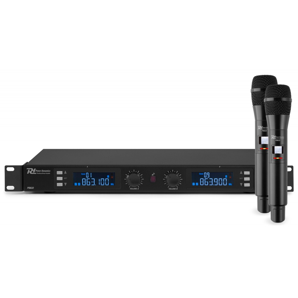 Power Dynamics PD632H Wireless Microphone UHF Digital