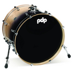 PDP Concept Birch 22 x 18 Kick Drum - Natural to Charcoal Fade