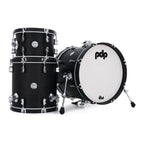 PDP Concept Series Classic Maple Bop Kit in Ebony with Ebony Wood Hoops
