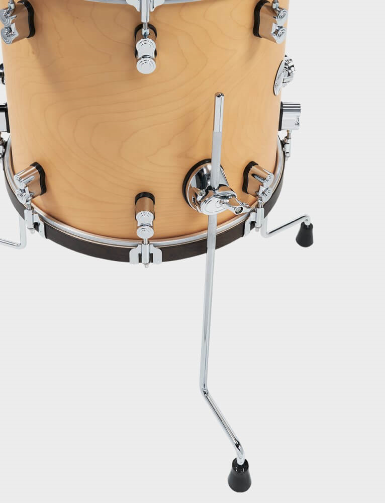 PDP Concept Classic Maple 22/13/16 3pc Drum Shell Pack - Walnut with Natura