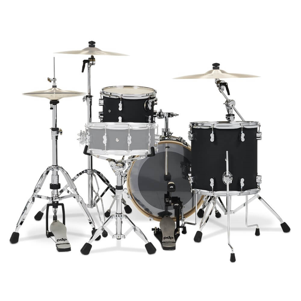 PDP Concept Maple Bop 18/12/14 3pc Drum Shell Pack - Satin Black