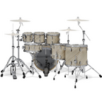 PDP Concept Maple 22/8/10/12/14/16+14S 7pc Drum Shell Pack - Twisted Ivory
