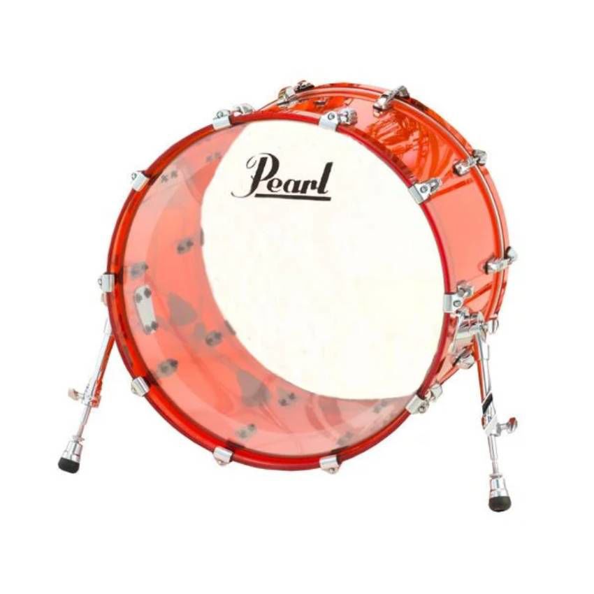 Pearl Crystal Beat 22 x 16 Bass Drum - Ruby Red