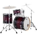 Pearl Decade Maple 24" 3pc Drum Kit Shell Pack - Gloss Deep Red Burst