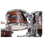 Pearl Decade Maple 5pce Fusion Plus Ltd Ed Drum kit in Matte Dark Walnut with 930 H/W Pack