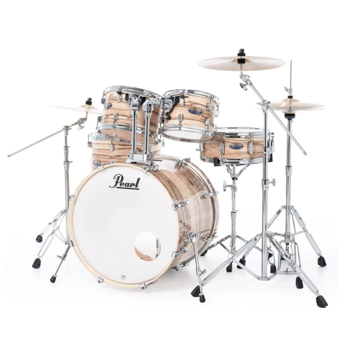 Pearl Decade Maple 5pce Fusion Plus Ltd Ed Drum kit in Gloss Exotic Maple with 930 H/W Pack
