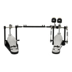 PDP Concept Series double bass drum pedal with metal footplates and chain drive for smooth, precise drum pedal action