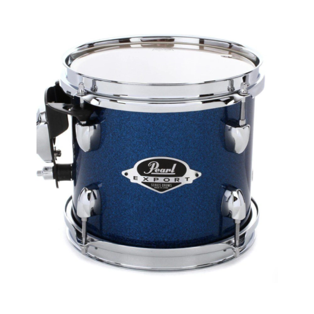 Pearl Export 10 Inch Tom in Electric Blue Sparkle
