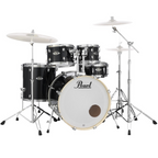 Pearl Export Fusion 22/10/12/14+14S Drum Shell Pack with Hardware - Jet Black