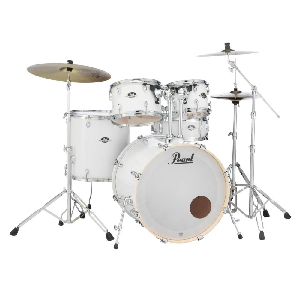 Pearl EXX Export Plus 22 inch Rock 5-piece Drum Kit in Pure White