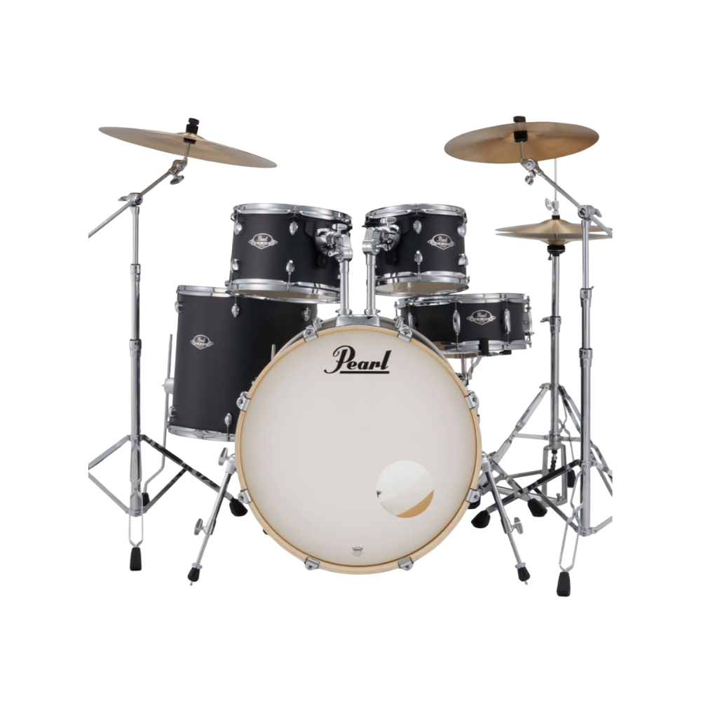 Pearl Export EXX 22 Rock Drum Kit w/830 HW - Graphite Slate