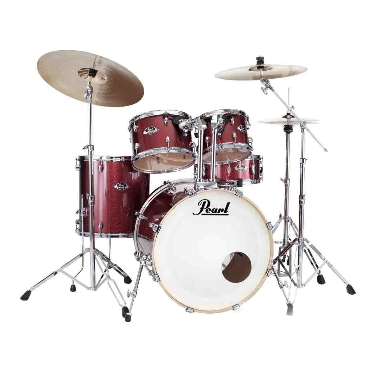 Pearl Export 18 Junior Drum Kit Shell Pack - Black Cherry Glitter