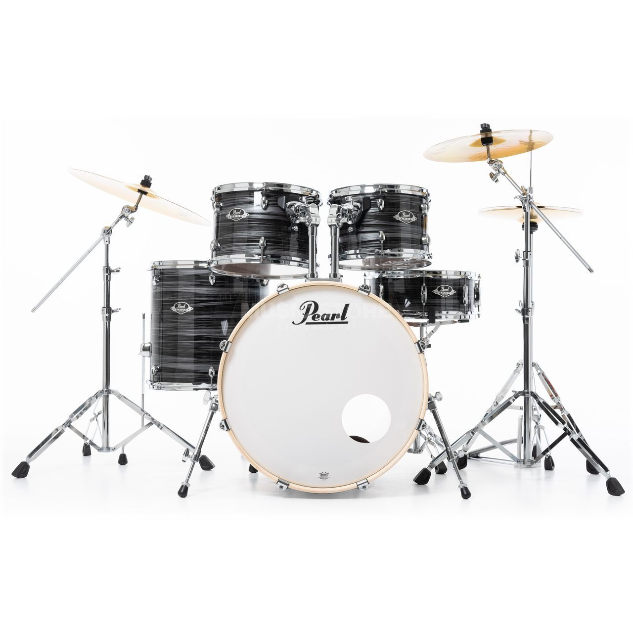 Pearl Export EXX 18 Junior Drum Kit w/830 HW - Graphite Silver Twist