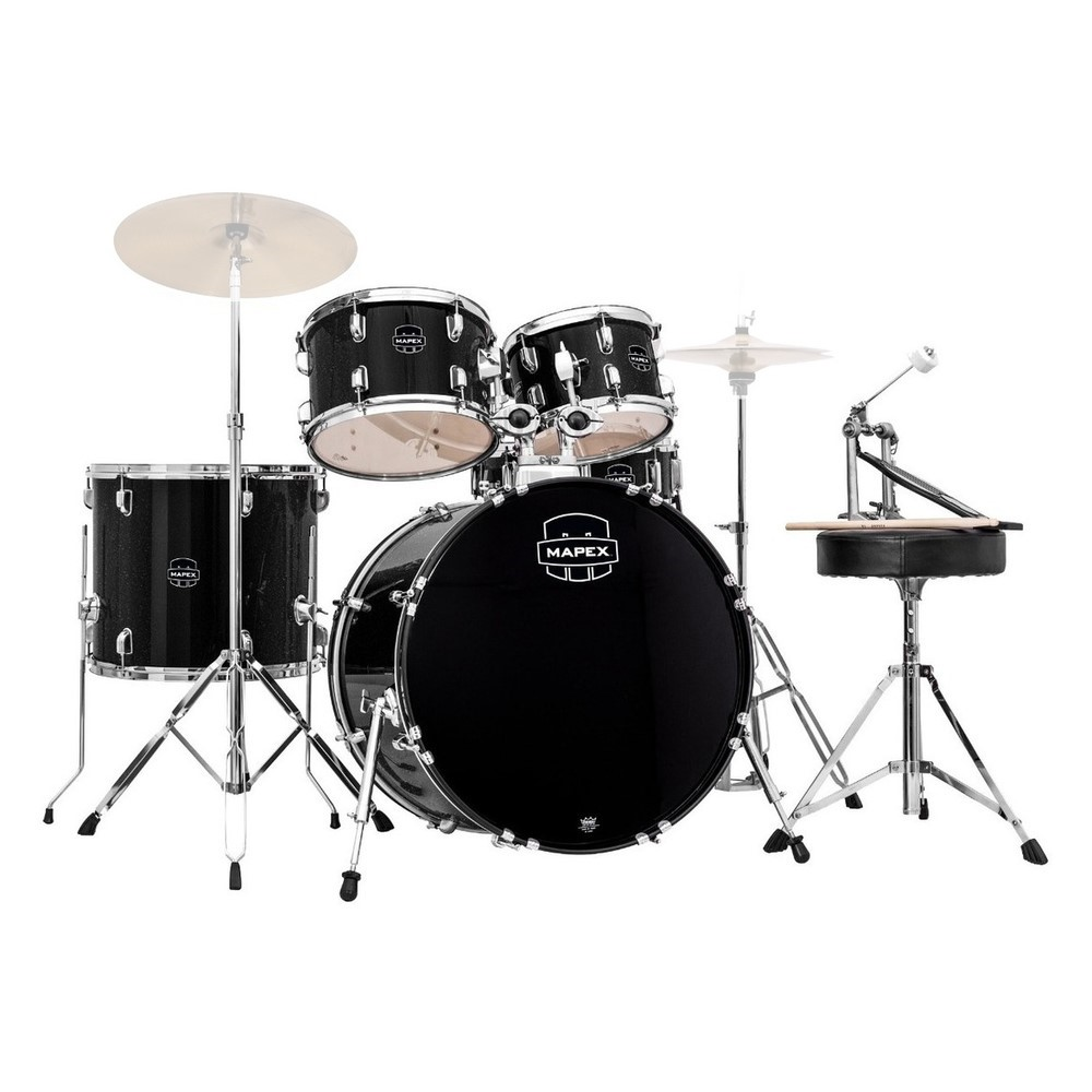 Mapex Prodigy 20/10/12/14+14S 5pc Drum Kit with Hardware - Black