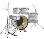 Mapex Prodigy 20/10/12/14+14S 5pc Drum Kit with Hardware in Marblewood