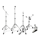 PDP New 800 Series drum hardware pack with stands, mounts, and accessories for drum kit setup and stability.