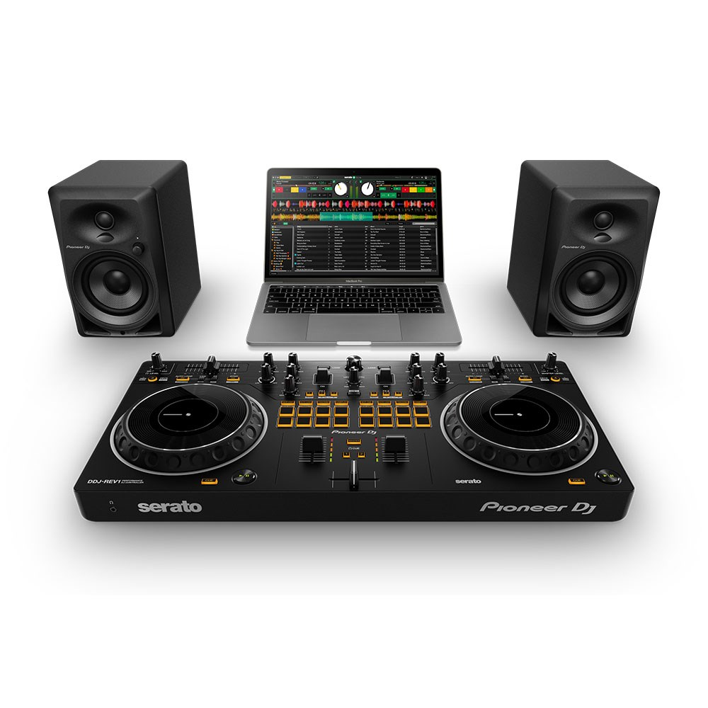 Pioneer DDJ-REV1 Scratch-style 2-channel DJ Controller in Black