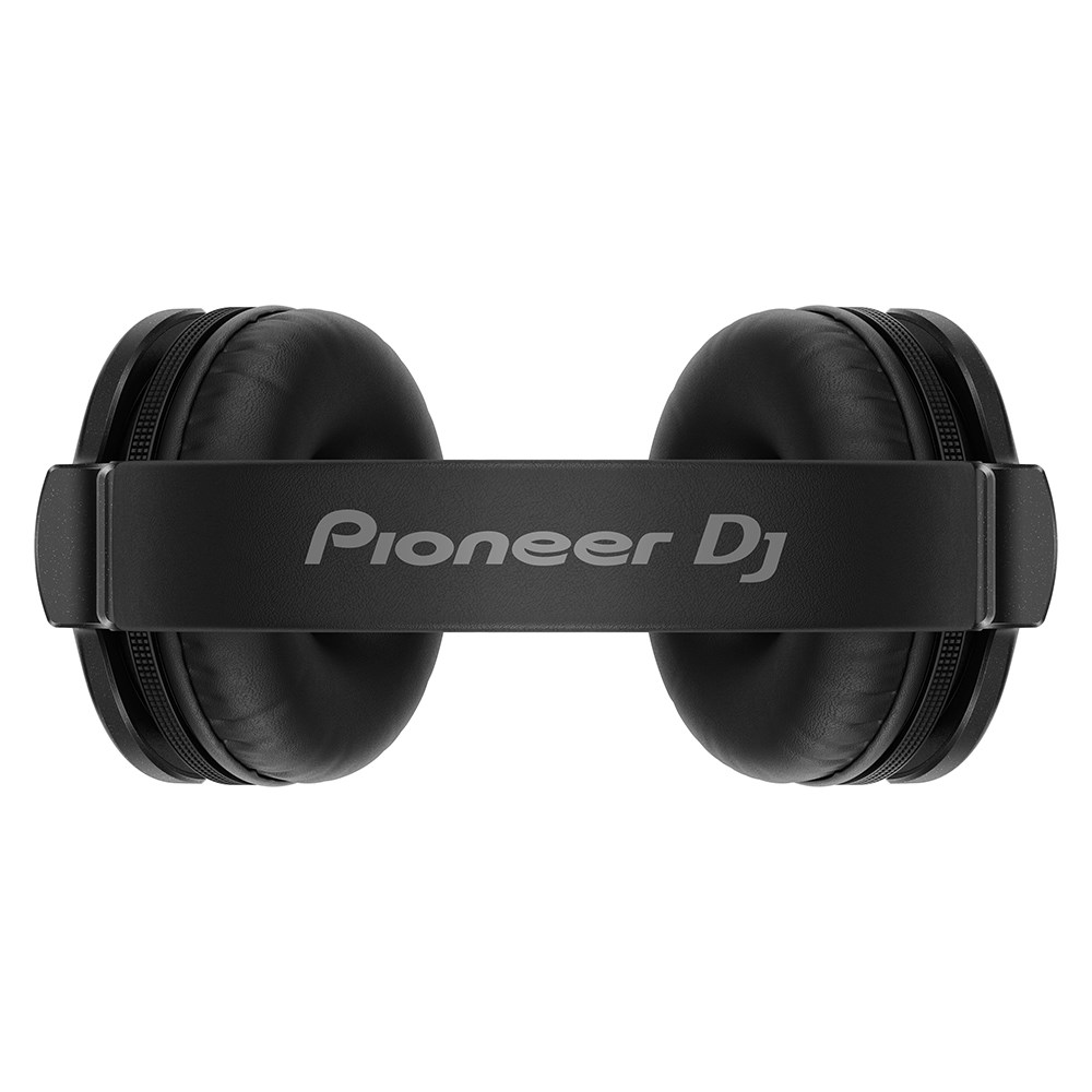 Pioneer HDJ-CUE1BT-K black Bluetooth monitoring headphones with cushioned ear cups and adjustable headband.