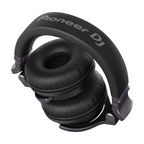 Pioneer HDJ-CUE1 DJ monitoring headphones in dark silver with cushioned ear cups and adjustable headband.