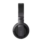 Pioneer HDJ-CUE1 DJ monitoring headphones in dark silver, showing over-ear design and adjustable headband.