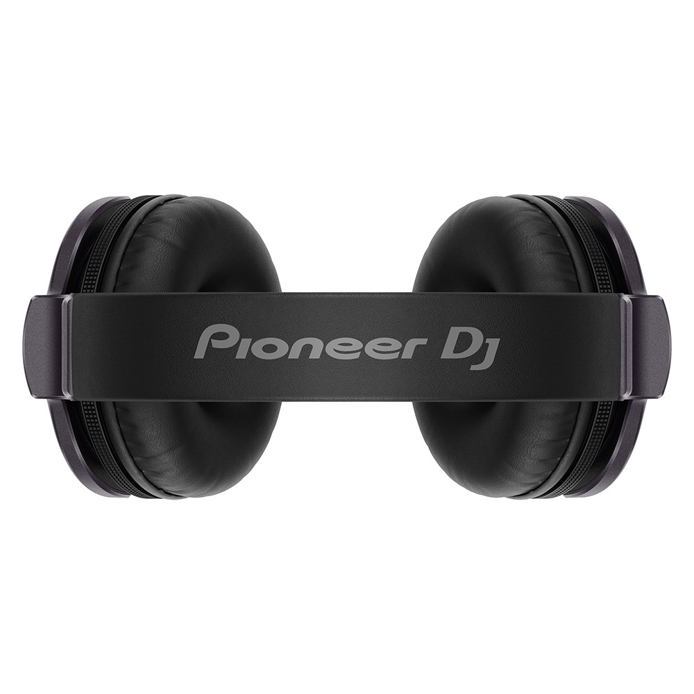 Pioneer HDJ-CUE1 DJ monitoring headphones in dark silver with cushioned ear cups and adjustable headband.