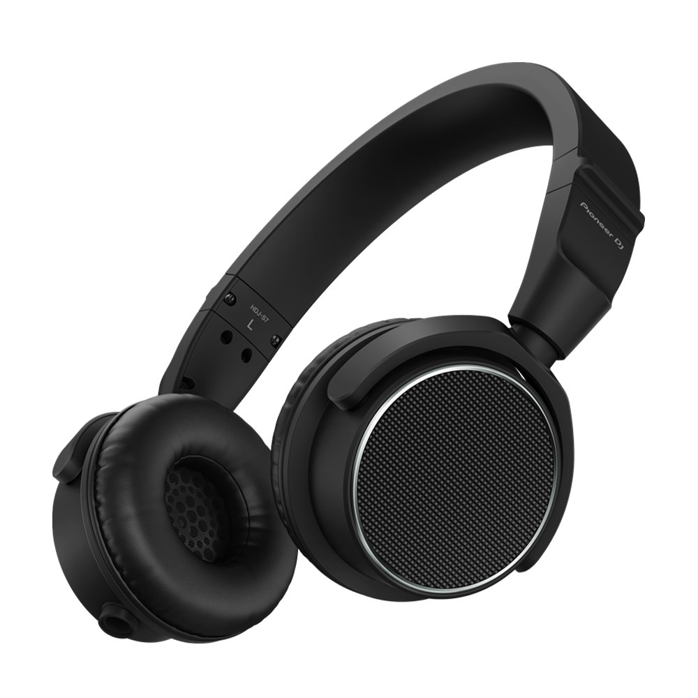 Pioneer HDJ-S7 Professional On-ear DJ Headphones in  Black