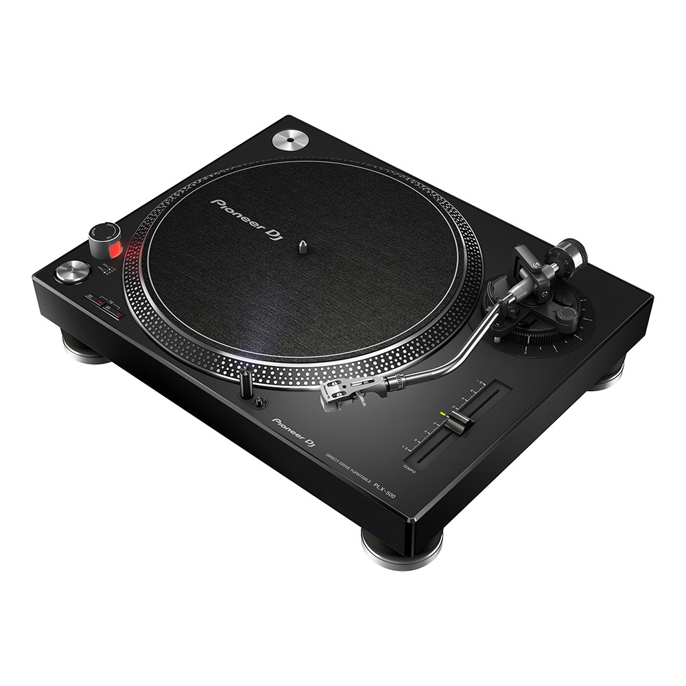 Pioneer PLX-500-BK High-torque Direct Drive Turntable in Black