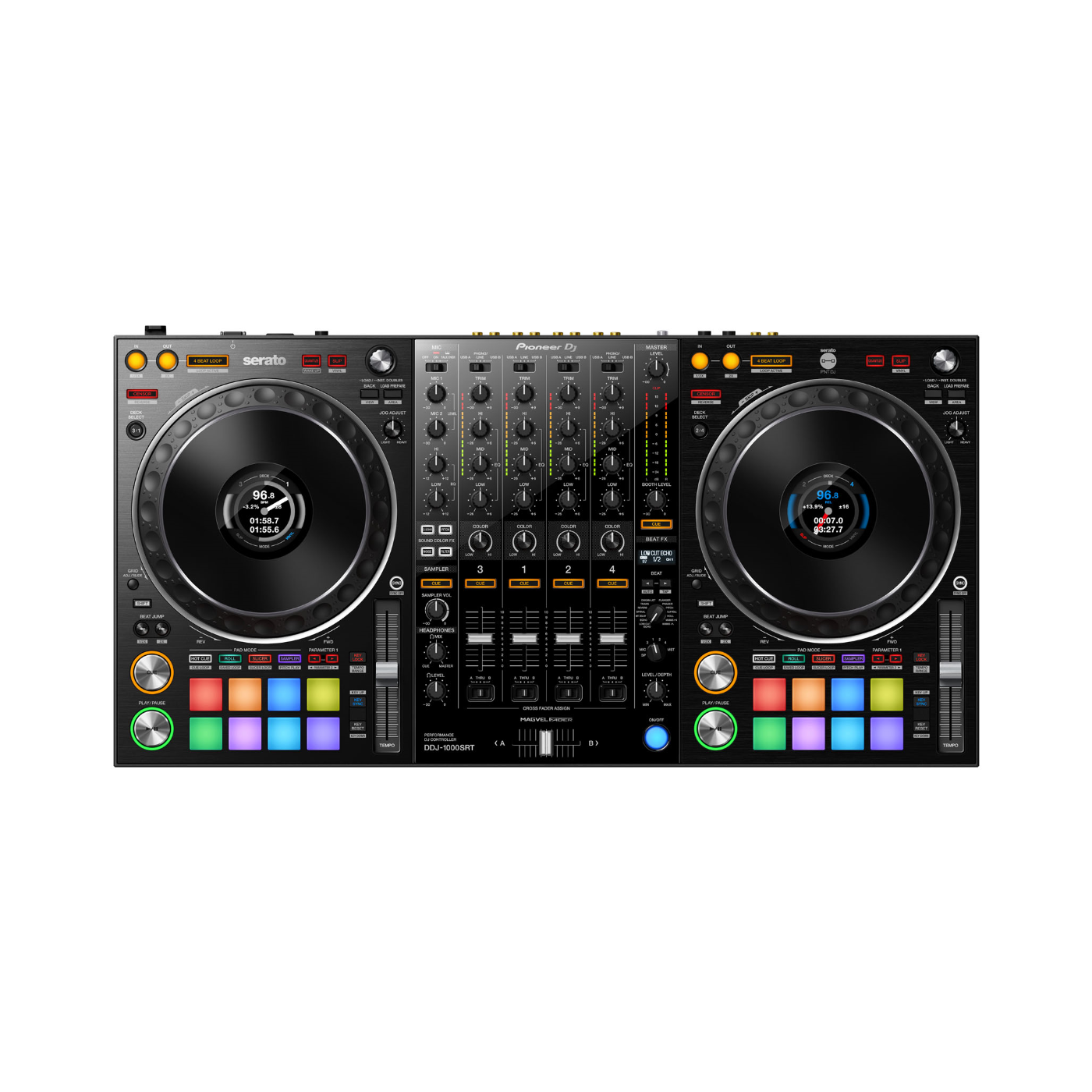 Pioneer DDJ-1000SRT 4-channel Performance DJ Controller for Serato DJ Pro