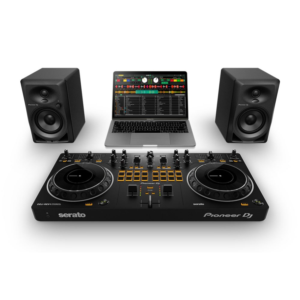 Pioneer DDJ-REV1 Scratch-style 2-channel DJ Controller in Black
