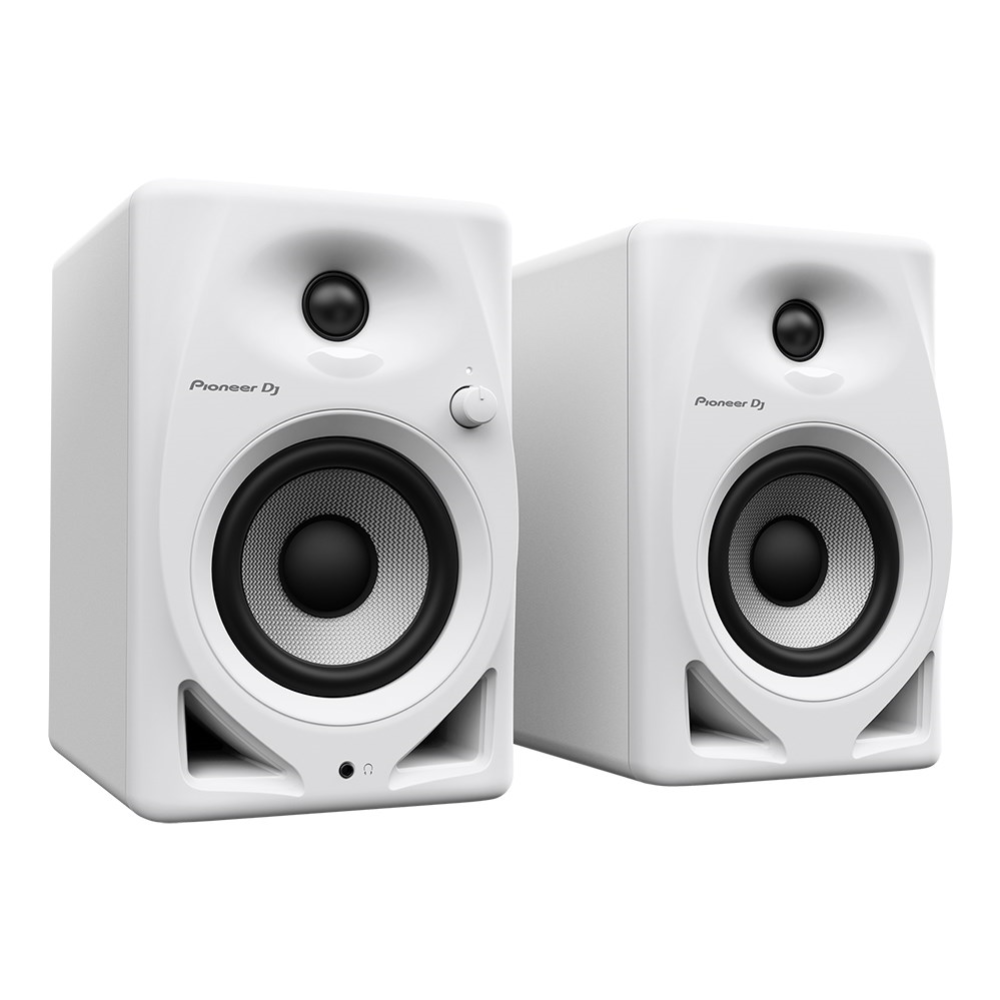 Pioneer DM-40D-WH 4 inch Studio Monitor Speakers in White - Pair