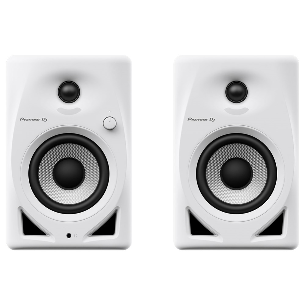 Pioneer DM-40D-WH 4 inch Studio Monitor Speakers in White - Pair